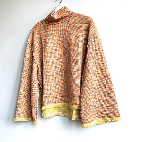 Free People Sunny Days Stretch Cotton Turtle neck - Picture 3 of 6